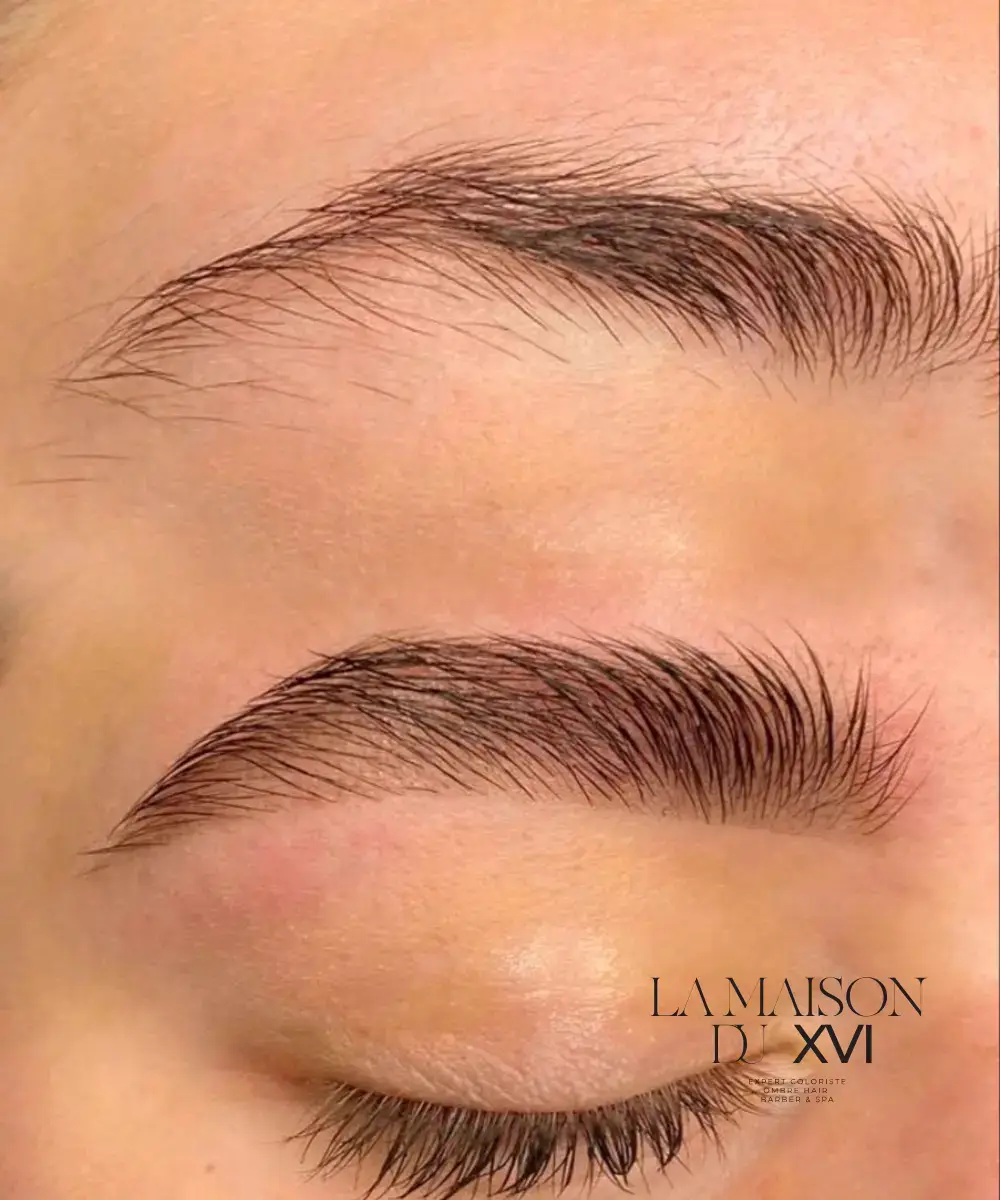 Restructuration des sourcils sans épilation Paris 16
